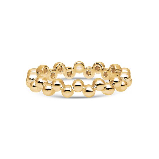 Stackable Splash Ring, Yellow Gold image number 0