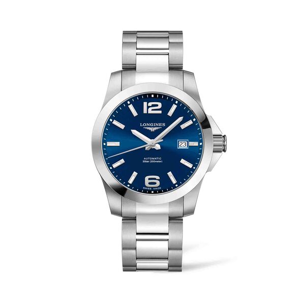 41mm Automatic Stainless Steel Sunray Blue Dial
