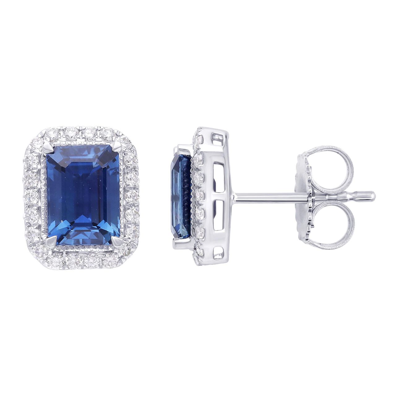 maison birks salon blue sapphire diamond halo sg12183e 75 8s side image number 1