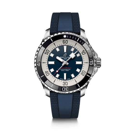 Breitling Superocean automatique 44 en acier - Bleu image number 0