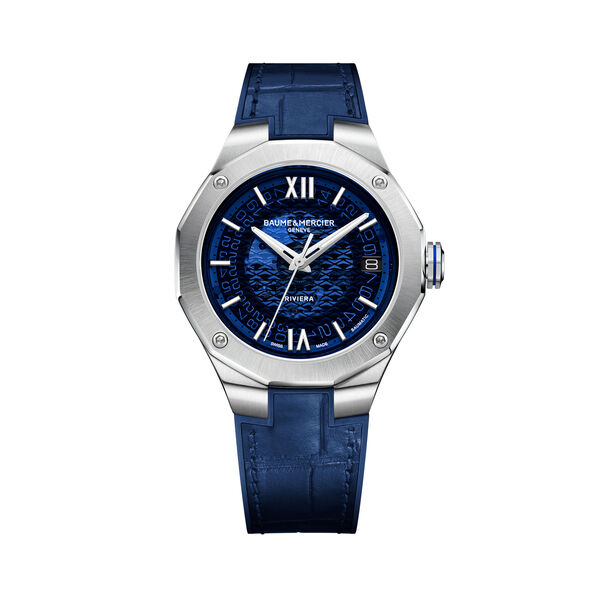 Riviera 39 mm automatique en acier inoxydable