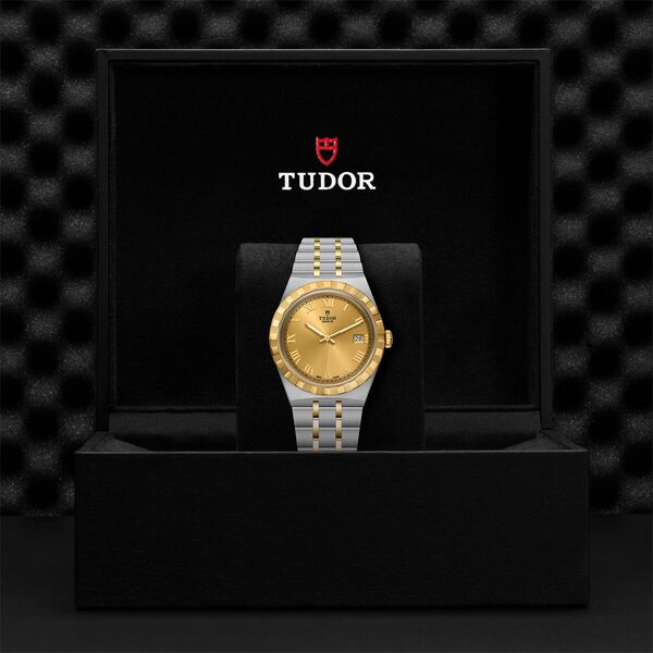 TUDOR Royal Automatic 38 mm Yellow Gold and Stainless Steel