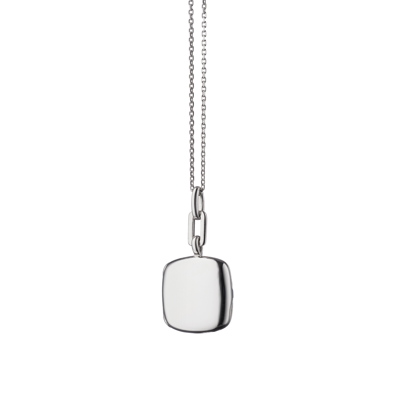 Médaillon Slim Lockets Viv en argent image number 0