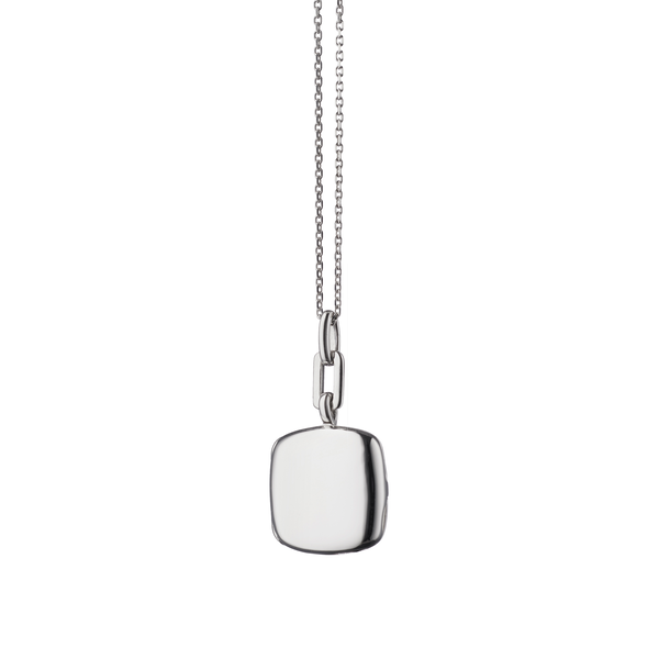 M&eacute;daillon Slim Lockets Viv en argent