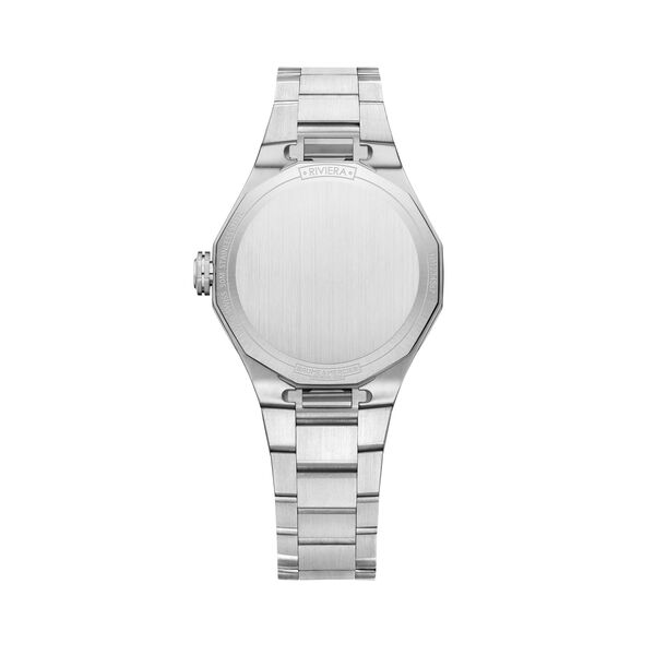 Riviera 33 mm quartz en acier inoxydable