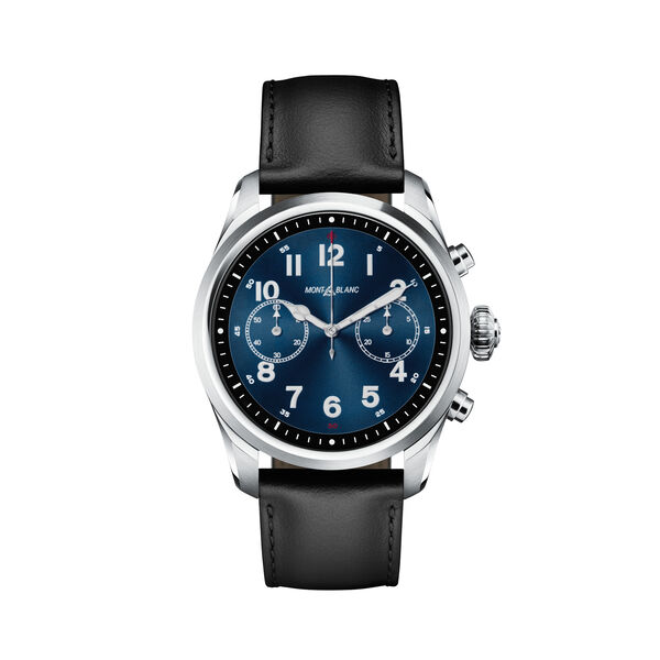 Summit 2 42mm acier inoxydable et cuir