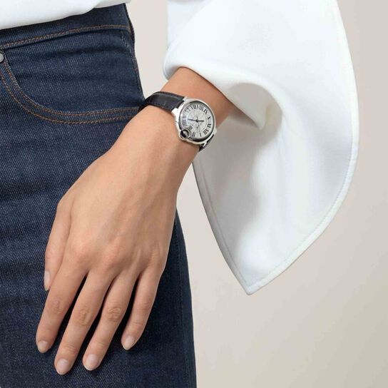 ballon bleu cartier automatic 36 yellow gold steel w2bb0030 on model image number 1