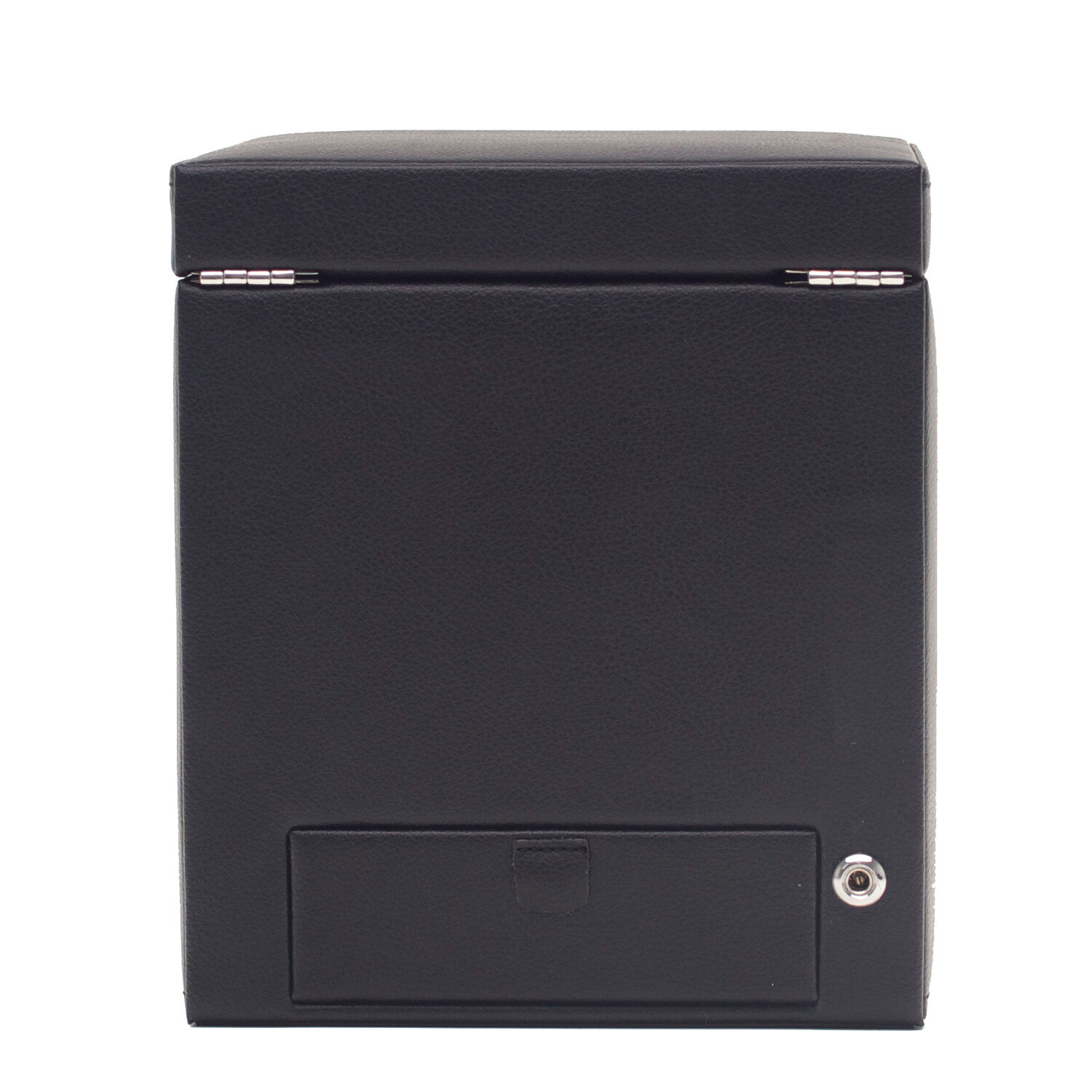 Roadster Black 1 Piece Watch Winder with Storage | WOLF | 457156