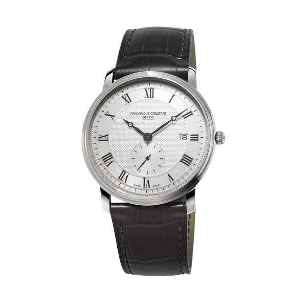 Classics Slimline 39 mm petites secondes quartz en acier inoxydable