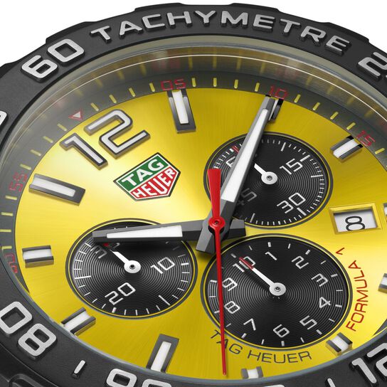 TAG Heuer Formula 1 Quartz Chronograph 43 mm Stainless Steel Dial image number 3