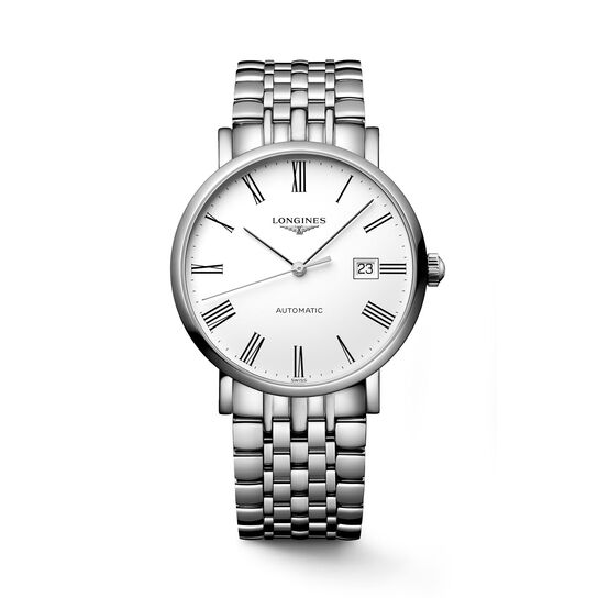 longines elegant collection automatic 39 mm stainless steel l4.910.4.11.6 front image number 0