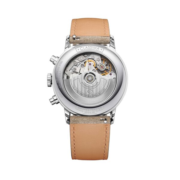 Classima 42 mm chronographe automatique en acier inoxydable