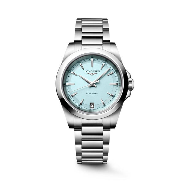 Conquest Quartz 34 mm Stainless Steel
