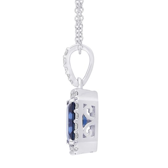 maison birks salon sapphire cut halo pendant sg05599p a 8.6 side image number 1