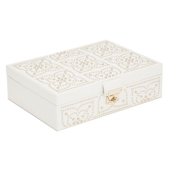 Marrakesh Cream Flat Jewellery Box