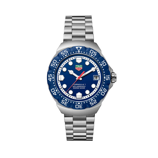 TAG Heuer WBY1112.BA0042 Formula 1 Solargraph 38 mm Stainless Steel  image number 0