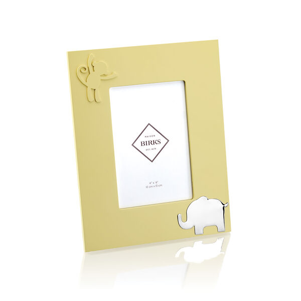 Yellow Wooden Frame