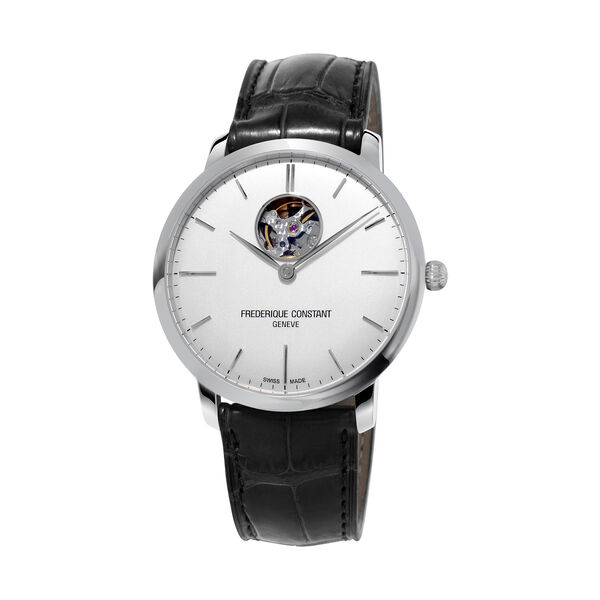 Classics Slimline 40 mm Heart Beat automatique en acier inoxydable