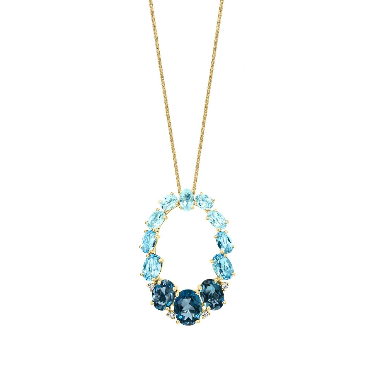 maison bijoux birks salon yellow gold blue topaz necklace pgl02840bl image number 0