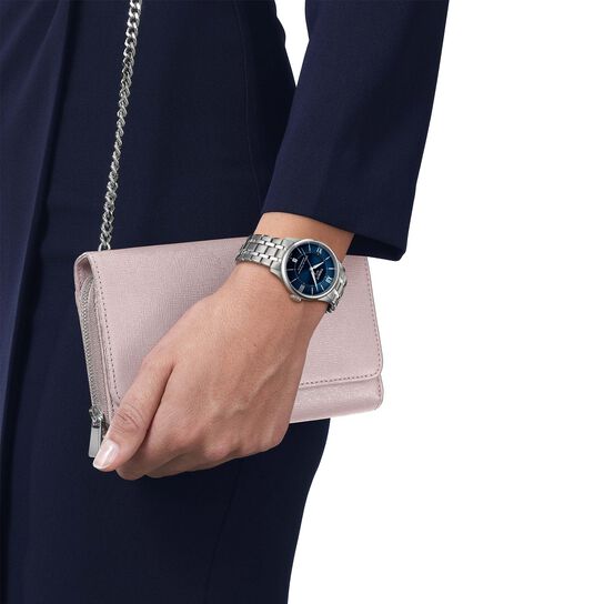 Tissot Chemin des Tourelles 34 mm automatique en acier inoxydable image number 1