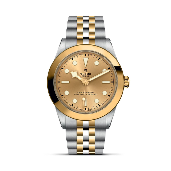 Black Bay One 39 mm automatique en or jaune et acier inoxydable