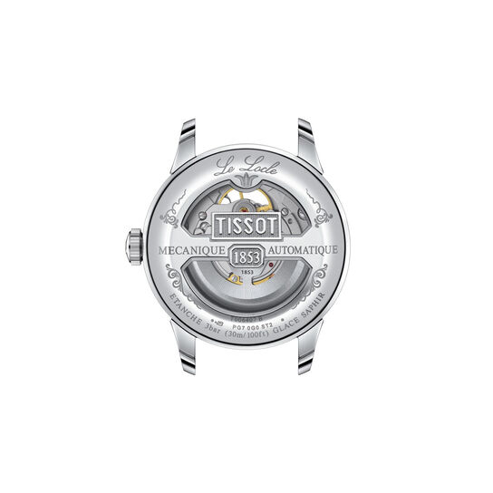 Tissot Le Locle 39 mm automatique Open Heart en acier inoxydable image number 2