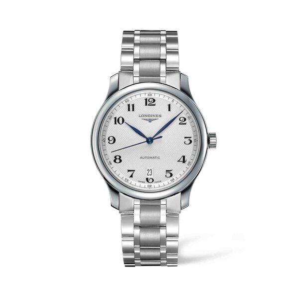 Master Collection 38 mm automatique en acier inoxydable