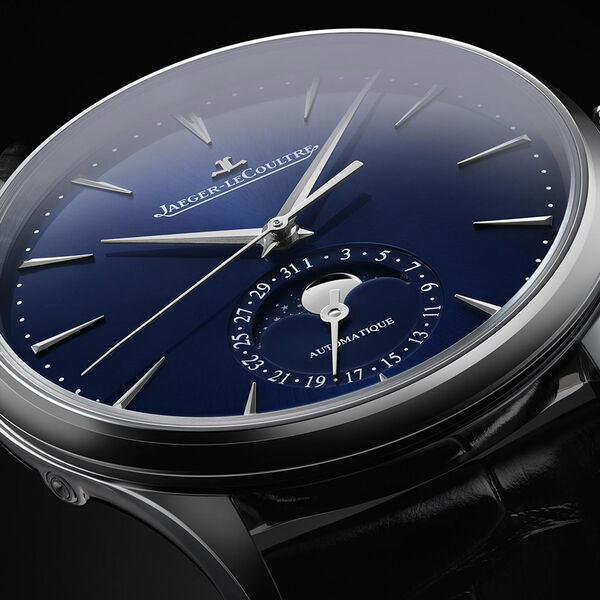 Master Ultra Thin Automatic Moon Phase 39 mm Stainless Steel