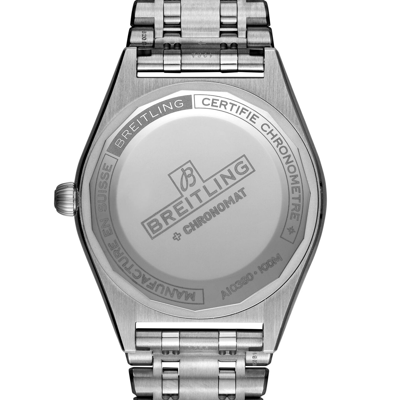 Chronomat automatique 36 acier - bleu image number 1