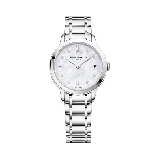 Baume Mercier Classima Diamond  Set Quartz Watch With Date image number 0