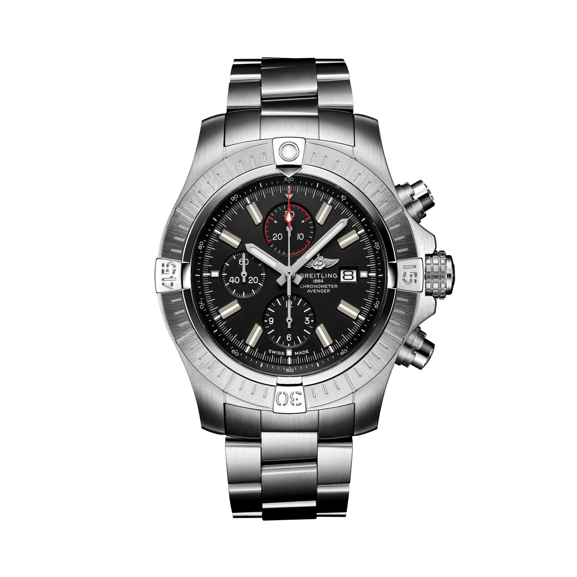 Breitling shop avenger black