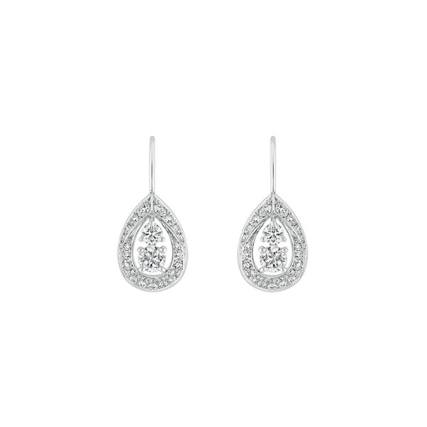 Joséphine Rondes de nuit White Gold Diamond Earrings