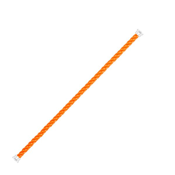 Cable orange en acier inoxydable, grand modèle