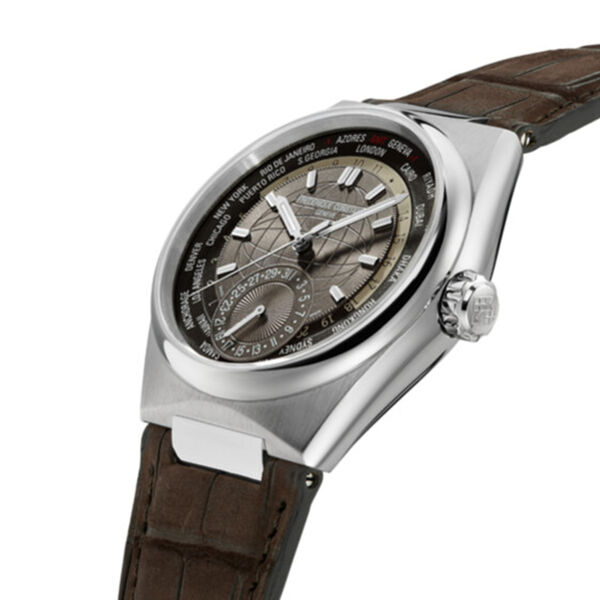 Highlife Manufacture 41 mm World Timer en acier inoxydable