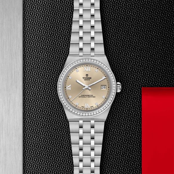 Royal Automatic 36 mm Stainless Steel and Diamond