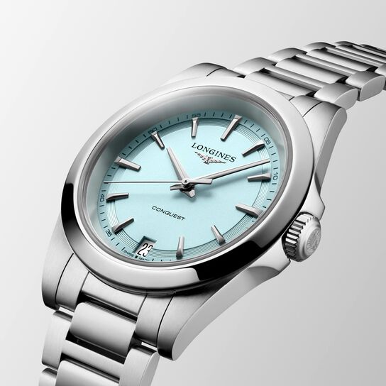 Longines Conquest Quartz 34 mm Stainless Steel L3.460.4.92.6 image number 1