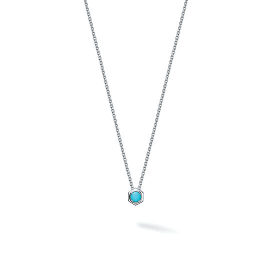 Bijoux Birks Bee Chic Turquoise And Silver Pendant image number 0