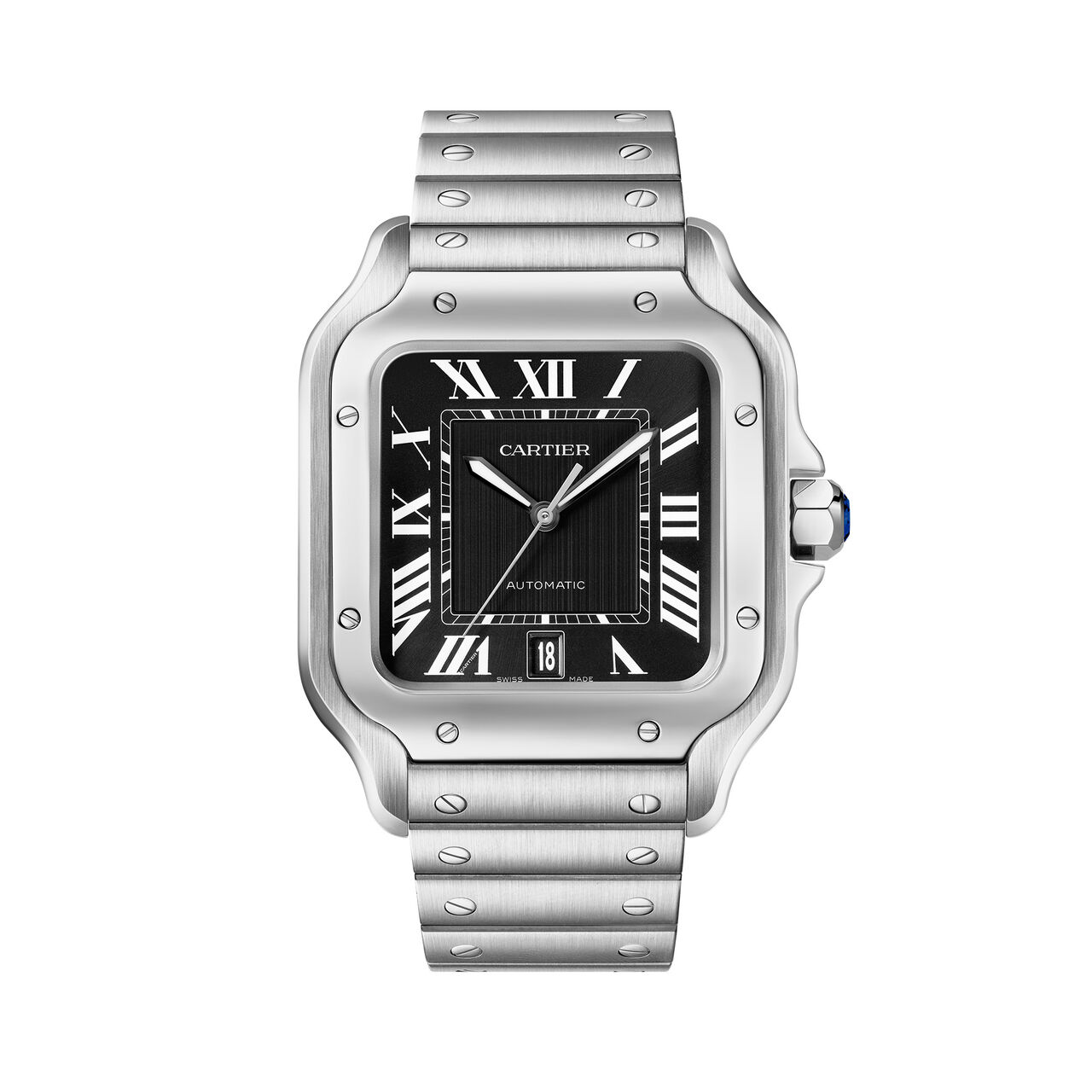 Cartier Santos de Cartier Large Automatic 40 mm Stainless Steel image number 0
