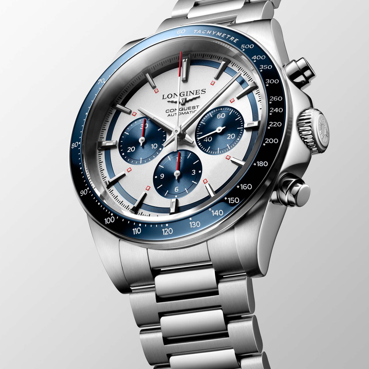 Longines Conquest Automatic Chronograph 42 mm Stainless Steel L3.835.4.98.6 image number 1
