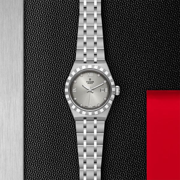 TUDOR Royal Automatic 28 mm Stainless Steel and Diamond