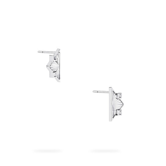 Birks Muse Silver Earrings image number 3