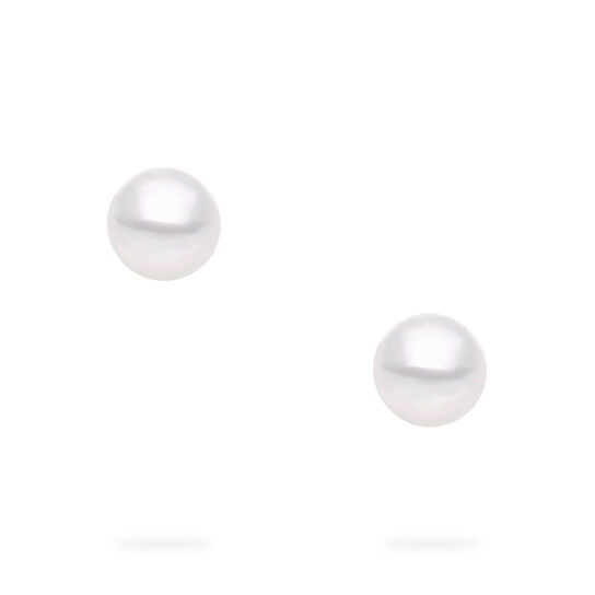 Birks Pearls Boucles d'oreilles en perles Akoya de 8 &agrave; 8,5 mm en or jaune image number 1