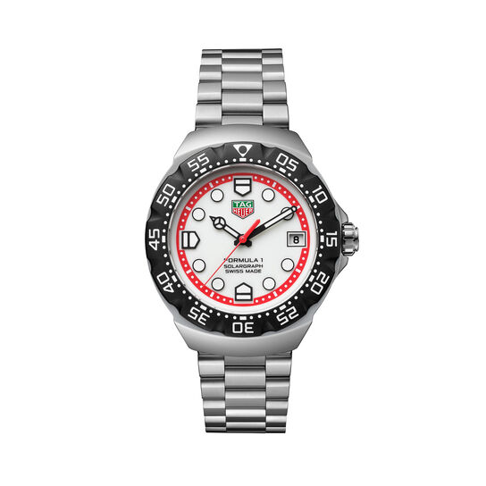 TAG Heuer WBY1111.BA0042 Formula 1 Solargraph 38 mm Stainless Steel  image number 0