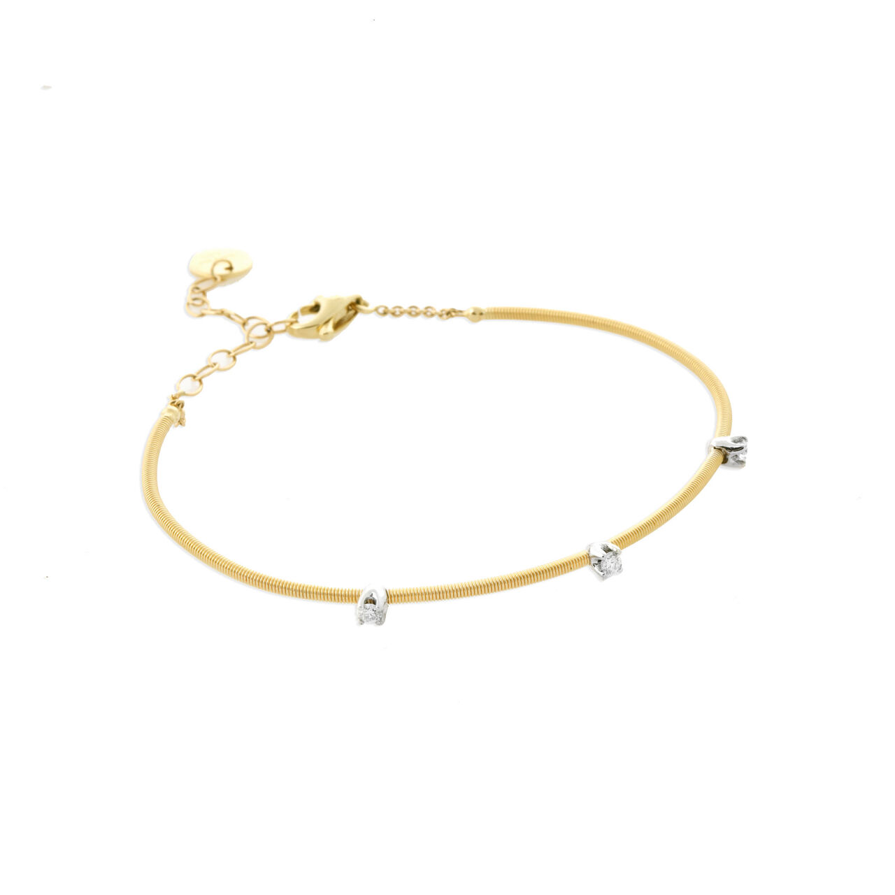 maison birks marco bicego bi49 yellow gold and diamond bracelet bg769 b1 yw image number 0