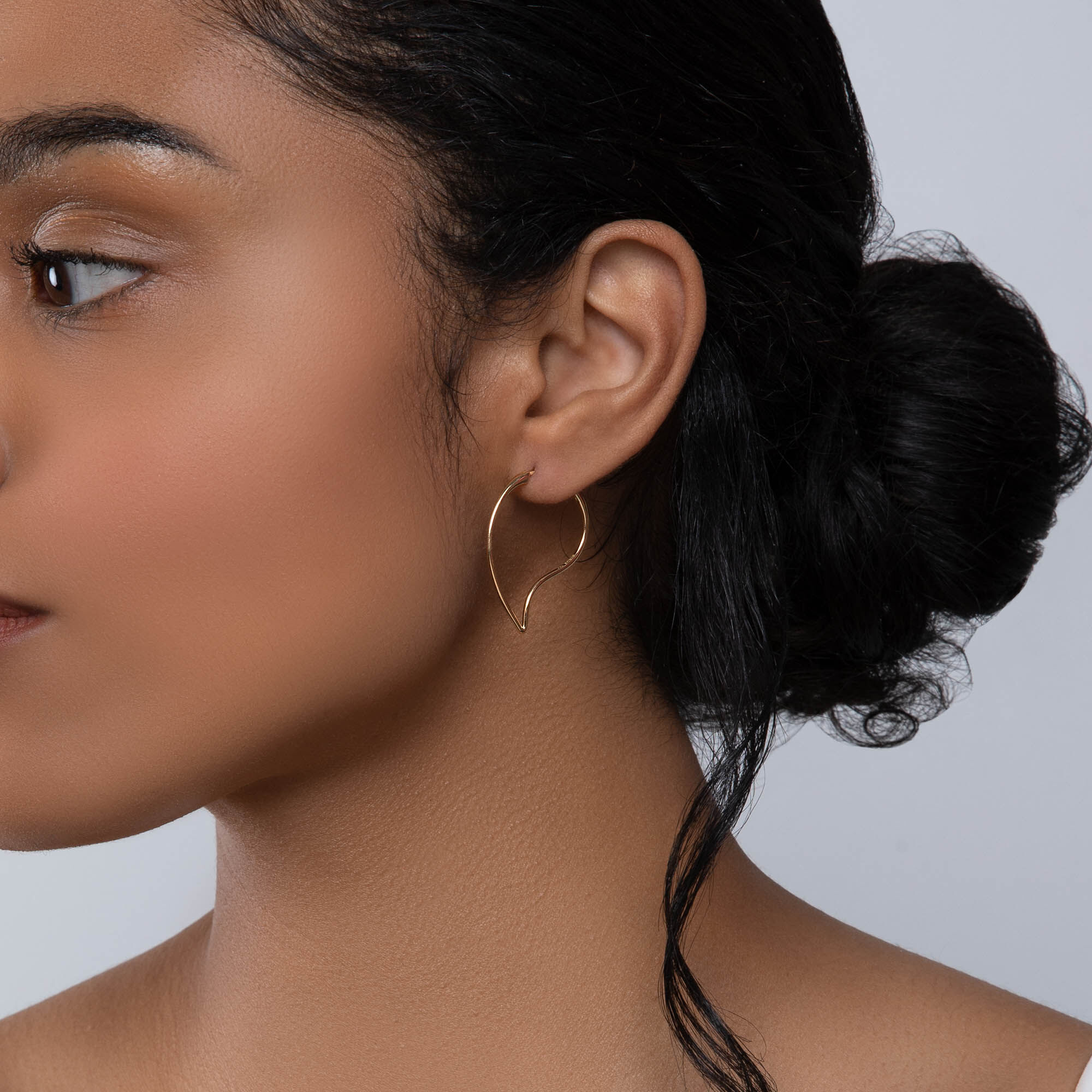 Gold sleeper top earrings canada