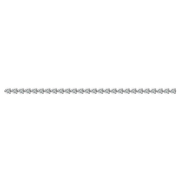 White Gold and Diamond Tennis Bracelet