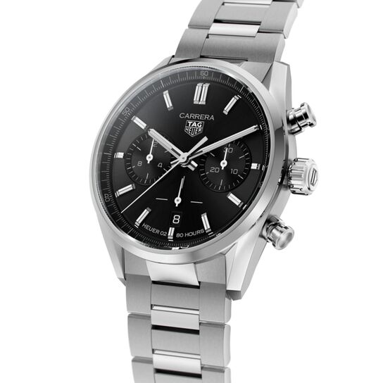 Carrera Automatic Chronograph 42 mm Stainless Steel image number 1