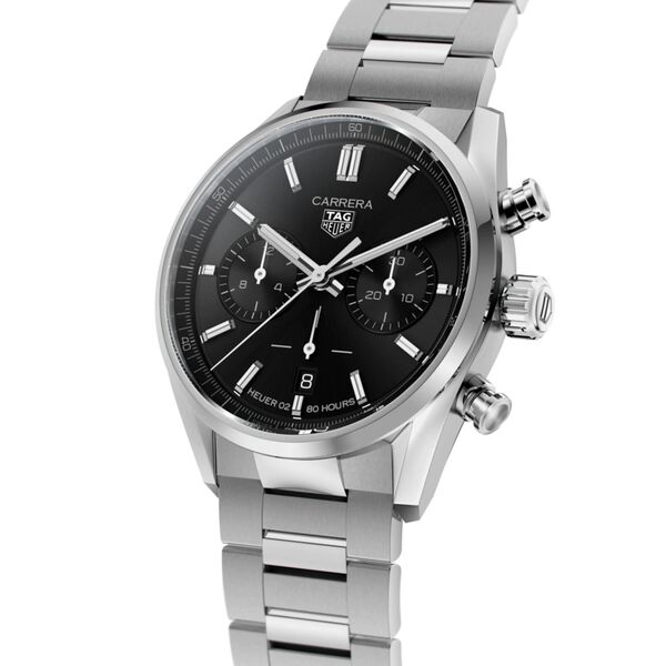 Carrera Automatic Chronograph 42 mm Stainless Steel