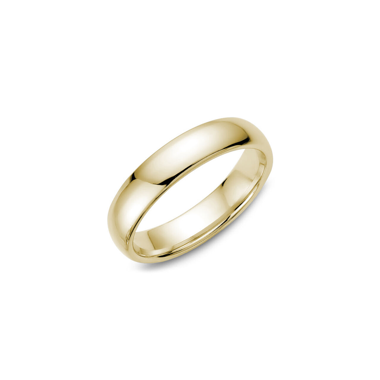 Birks 5 mm Wedding Band Yellow Gold Angle image number 1