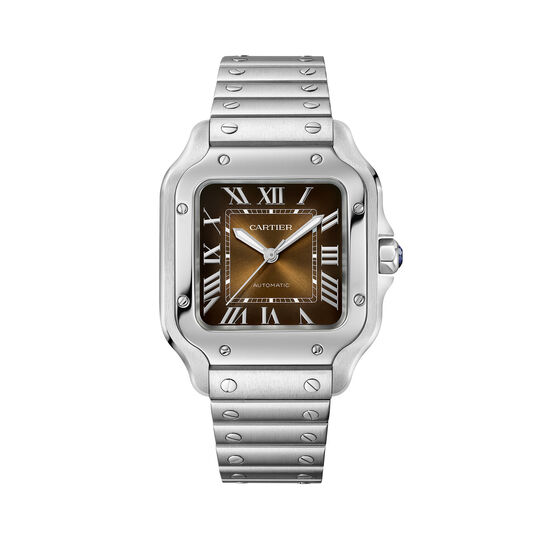 Santos de Cartier Medium Automatic 35 mm Stainless Steel image number 0